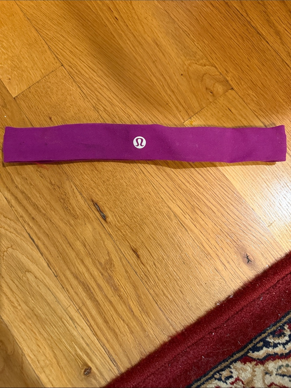 lululemon athletica purple headband